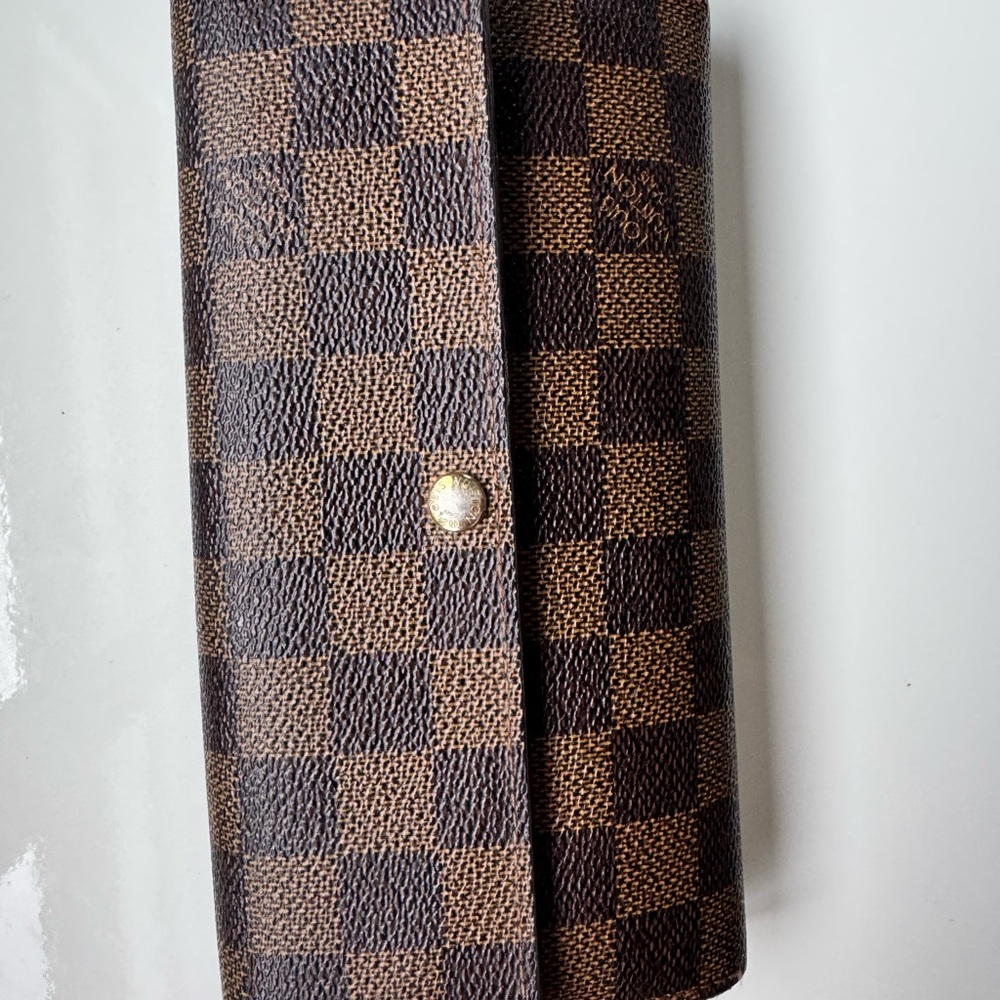 Louis Vuitton Brown Checkered Wallet